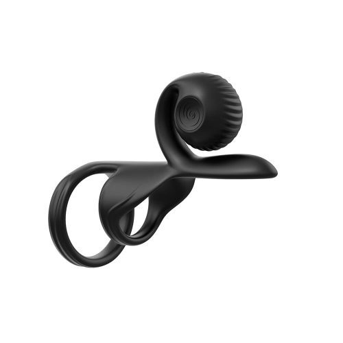 Snail Vibe Jovi Couples Ring Cock Ring SVibe Black