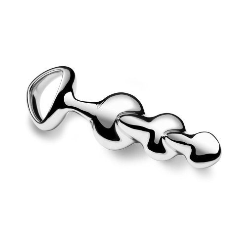 Disco Stainless Steel Toy Butt Plug Njoy Silver