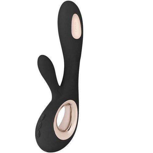 Soraya Wave Motion Vibrator Vibrator Lelo Black