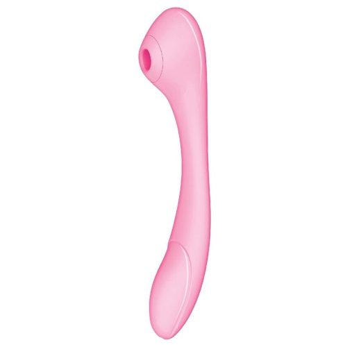 Blaze Bendable Suction Massager air pressure toy Nass Toys Pink