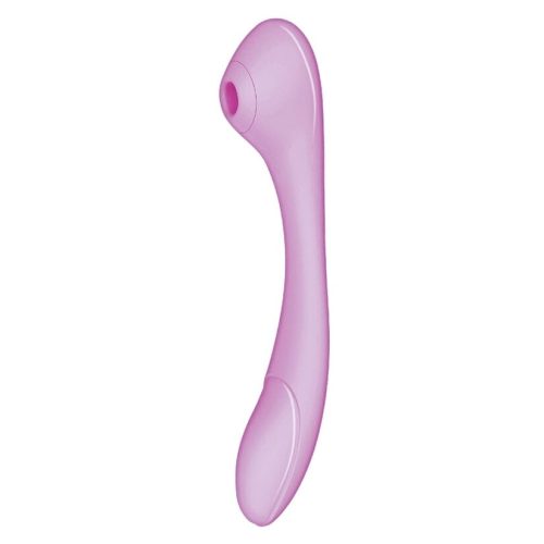 Blaze Bendable Suction Massager air pressure toy Nass Toys Purple