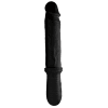 Auto Pounder Vibrating & Thrusting Dildo w/Handle Vibrator Master Series Black